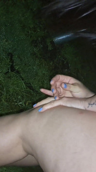 Big Ass Horny Latina Fucks in Outdoor Park