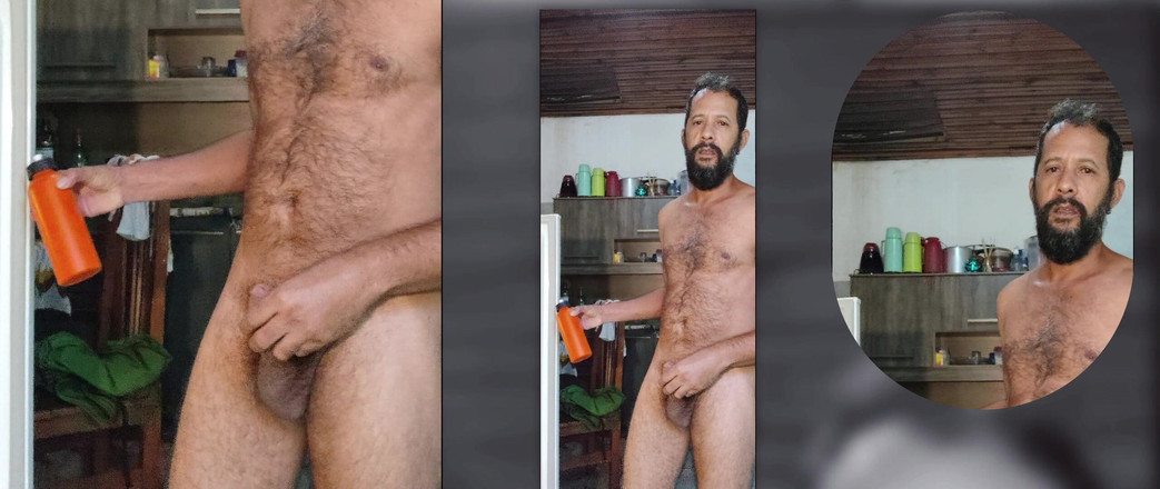 Stink HairyMale: 물 뱉기 N 오줌 시간