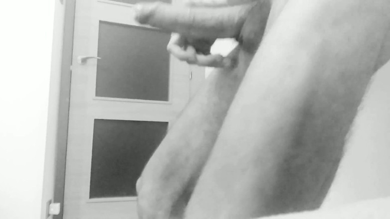 Elvissc: Masturbation of This Slim Handsome Boy with Big Cock in...