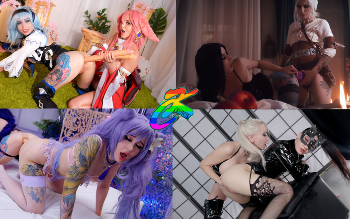 Ksu Colt: Все мои девушки в одном видео - двойное проникновение / фистинг / зияние