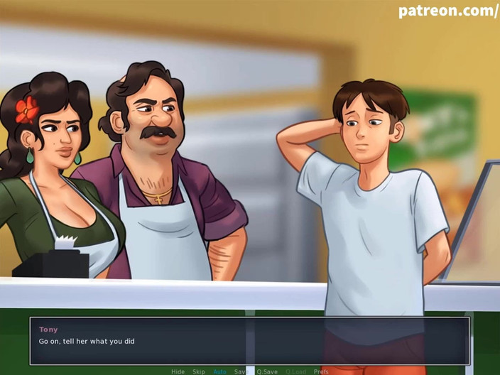 Cartoon Play: Summertime saga parte 264 (0.20.16)