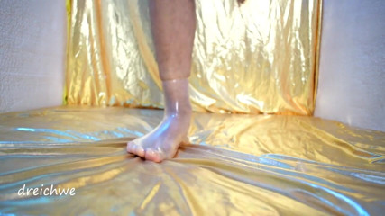 Dreichwe: Condom stockings fetish