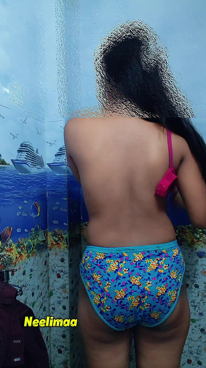 Neelimaa: Indian Hot Desi Schoolgirl Changing Uniform and Masterbating. Indian Desi...