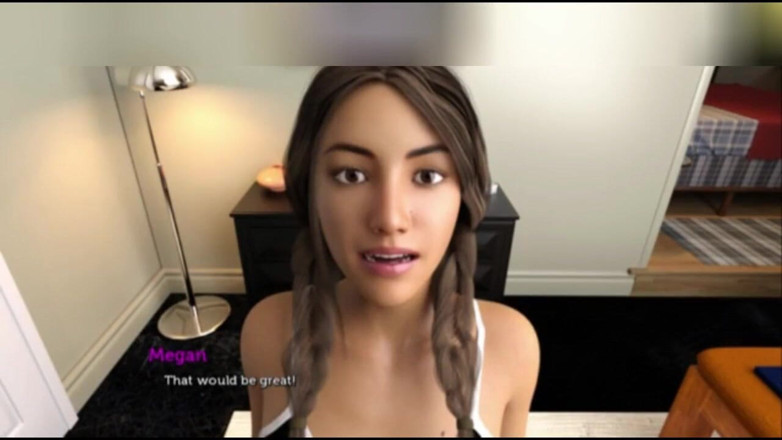 3DXXXTEEN2 Cartoon: A girl named Melissa. 3D porn, cartoon sex