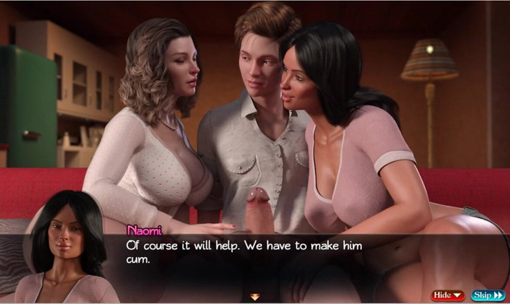 XXX Games Bunk: Treasure of Nadia - 81 - Gameplay - Roleplay - Two MILFs Teases Teen and...