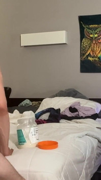 Fuck Herr Face and End up Bending Her Over the Bed and Railing Her From Behind