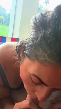 After the Gym, She Couldn't Resist and Nursed Me Until Milk Came Out.