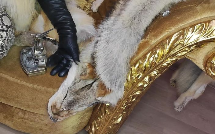 Princess18_: Дым, отсос, камшот на шубу