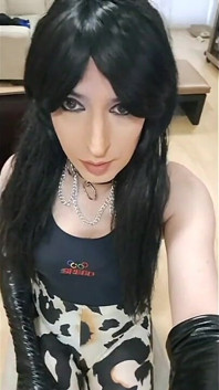 Sissy Crossdresser in Nice Dress