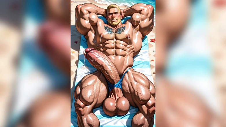 AI Blk: Büyük yarak tek başına eşcinsel boşalması