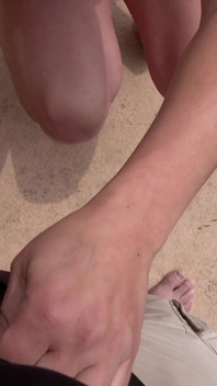Sara May Will Pay Her Vacation by Giving Hand- & Blowjobs