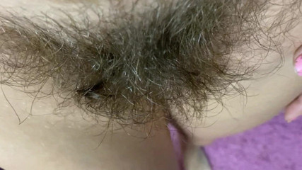 Cuteblonde666: Hairy bush fetish video