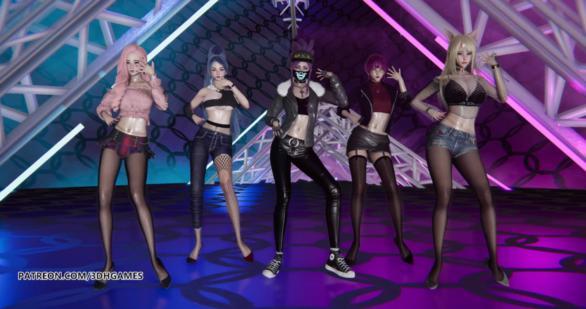 3D-Hentai Games: [MMD] ITZY - ロコ・アーリ・アカリ・カイサ・イブリン・セラフィーン・クダ・ストリップショー 4K 60FPS リーグ・オブ・レジェンド