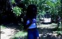 Hot and Wet: Watch black skinny girl on her knees sucking down a...