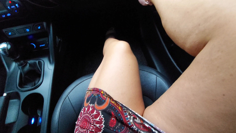 Step Mommy: Elegant Stepmom in Heels and a Short Skirt in the...