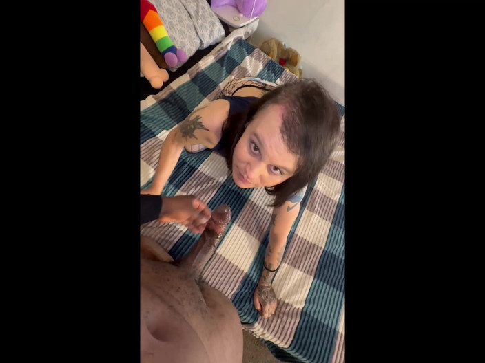 JaymieJameson: 쪼이는 섹스 구멍에서 흑인 대물 자지에게 사정하는 TS Jaymie Jameson