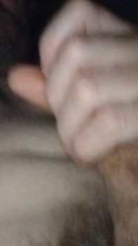 Stroking My 5 Inch Cock