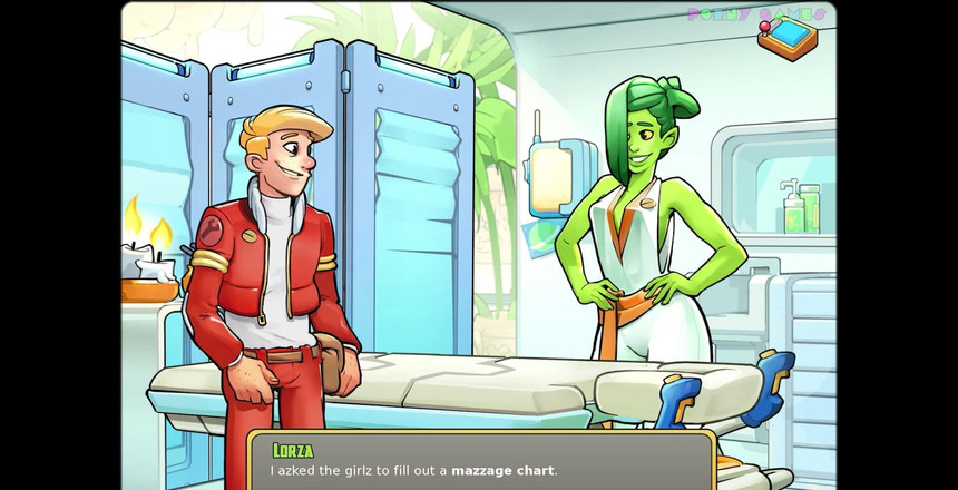 Porny Games: Space Rescue: Codice rosa v8.5 (Di robin)