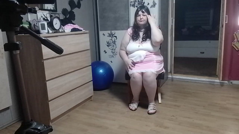 tammara big: Tlustá SSBBW ukazuje svou nadrženost