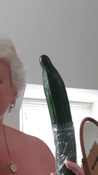Ooooh! with a Cucumber!