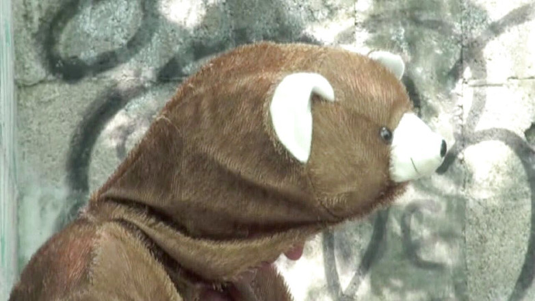 Discret Cruising sex: Geneukt door grappige ber buitenshuis cruisen