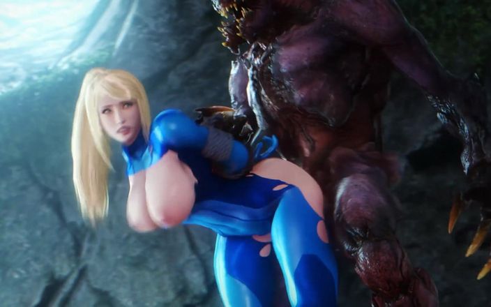 Velvixian 3D: Samus aran viene sbattuto