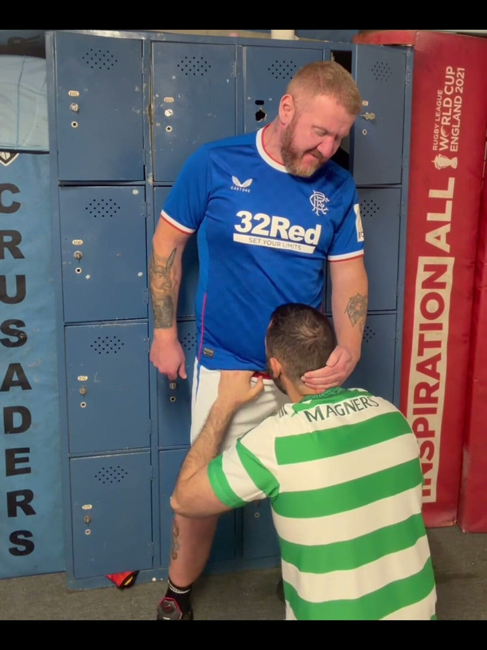 Growing teddy: Heated Rivalry Between Football Players