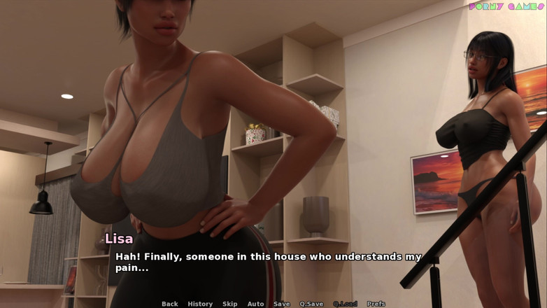 Porny Games: Minha namorada quer um trio! por Sieglinnde - gozada interna na...