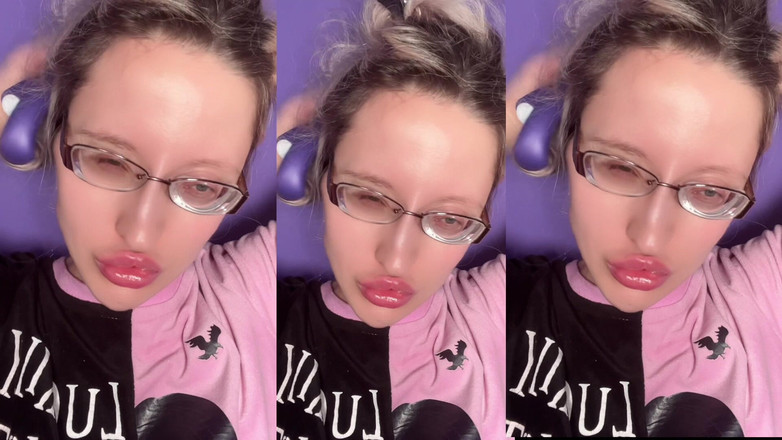 FinDom Goaldigger: Pompează un dop de bimbo Transformare pentru obsesia buzelor clip...