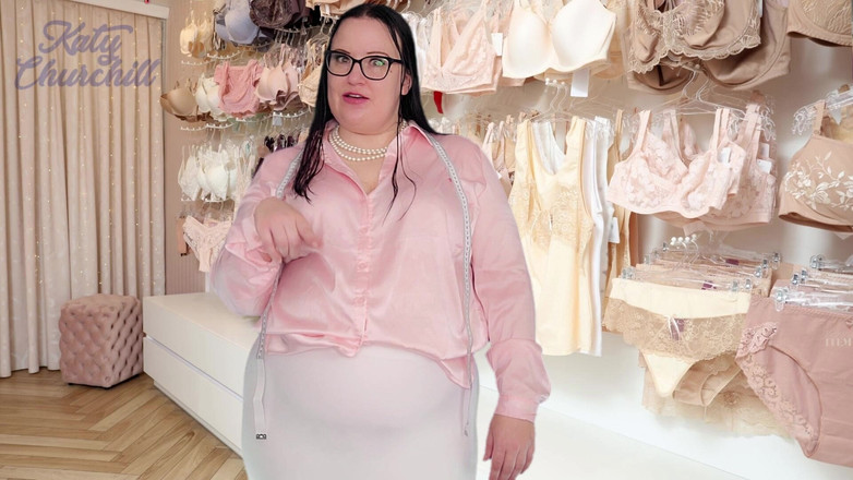 Katy Churchill: Membantu banci membeli pakaian dalam