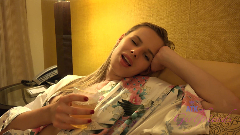 ATK Fans (Girlfriends): Jillian looks so sexy in her silky robe ready to...