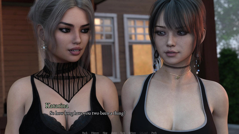 3D Cartoon Porn: Her şey nerede başladı 4 - William Miru'yu Katrina'nın doğum günü partisinde mutfakta...