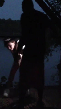 Behind the Scenes! Ahanu Reed & Matt Bishop Get Eaten by Bugs While Filming a Scene!