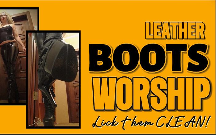 BadAssBitch: Leather Boots Worship