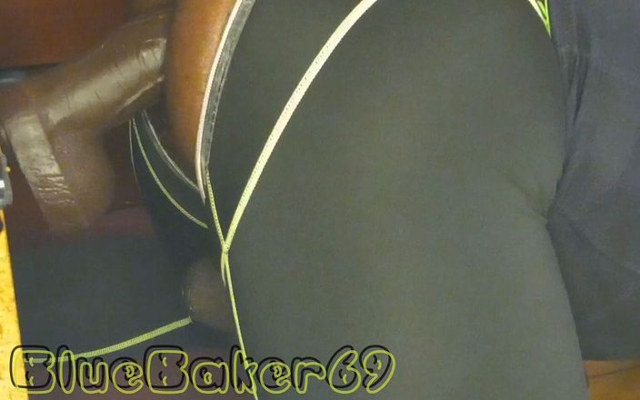 BlueBaker69: Up Close Balls Deep13'' Dildo Fuckin'