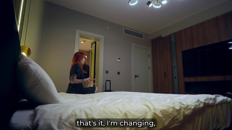 Toma Mur: सौतेली मम्मी 4k होटल फंतासी-वाइल्ड नाइट में सौतेले बेटे के साथ बिस्तर साझा करती है!