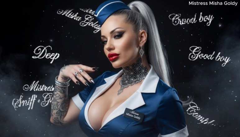 Goddess Misha Goldy: 指2本と完全なブレインストーミング
