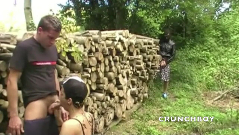 Crunch Boy: French twink fucked in jockstrap by a sexy fireman in...