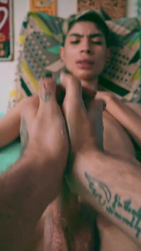 Punto di vista controllo della sborra e post sborrata camilo brown bordo grande cazzo magia