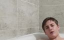 Dustins: Chubby Boy Shows Feet in Bathtub