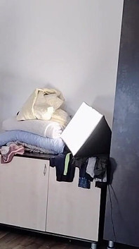 Amateur Wife Has Fun Trying on Clothes That She Cuts
