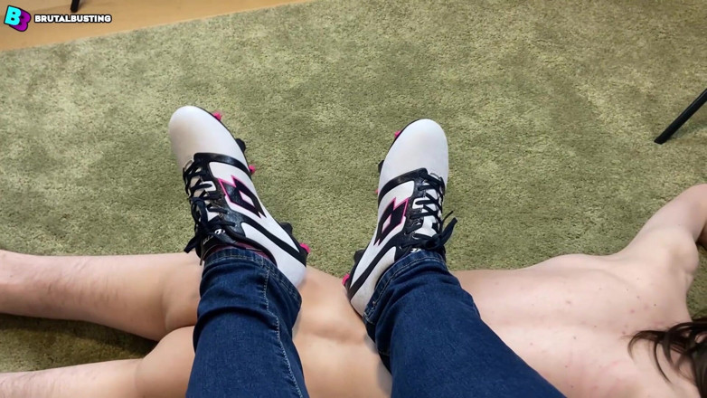David Marcek: His Fucking Face and Tongue Is Cleaning Her Soccer Shoes! -...