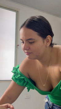Alone at Home with My Stepbrother, I Need Some Cum