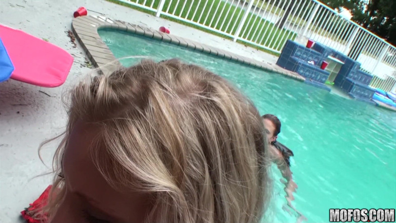 Real Slut Party: Real Slut Party - Sexy Sunni Mayweather &amp; Bridgete Turn a Pool...