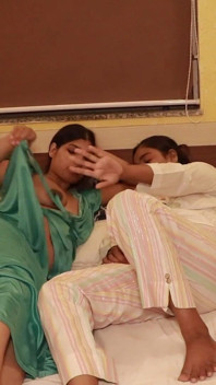 Cute Indian Lesbian Passionately Fucks Her Gorgeous Older Stepsister with a Perfect Body