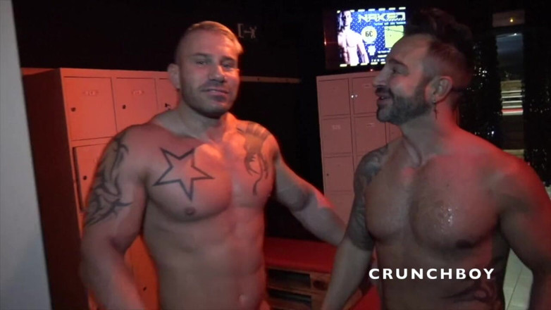 Bareback Made in Spain: Martin Mazaa used rawx by striaght boy blond in locker...
