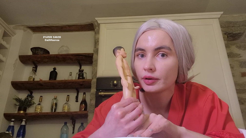 Faith Eros: Tentando o meu melhor para localizar seu pau com minha...