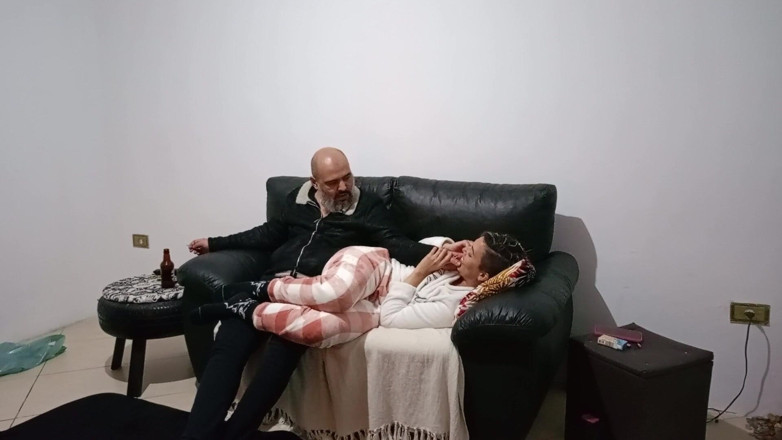 Gabi SweetCouplesStories: Stepfather Comes Home and Finds His Stepdaughter on the Couch...