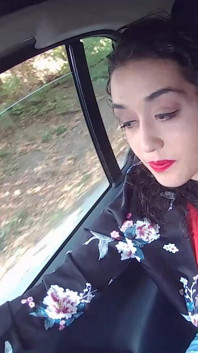 Turkish Born Teen Jasmin Babe on the Way to Her Next Gangbang Party