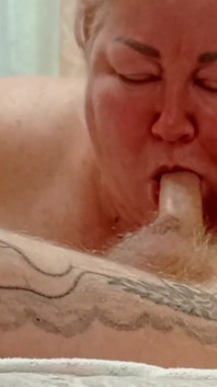 Son-in-law Finished Twice in Nine Minutes of Blowjob